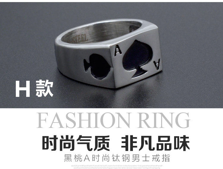 Bague homme OTHER   en Acier au titane - Ref 3087325 Image 32