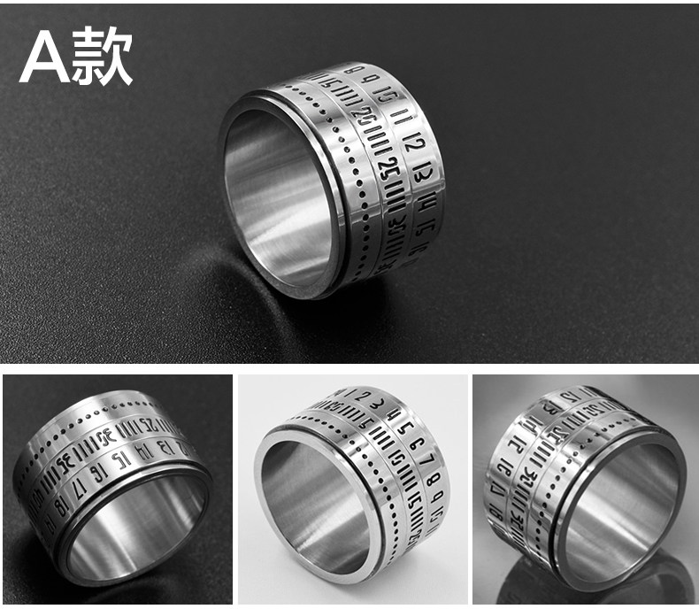 Bague homme OTHER   en Acier au titane - Ref 3087325 Image 14