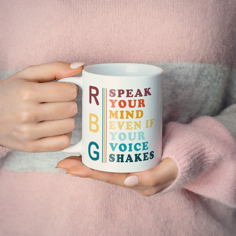 Justices Ginsberg Ruth Bader Ginsburg Mug Ceramic Coffee Milk Drinking Cup