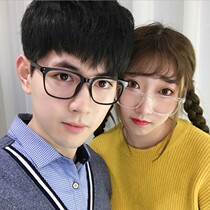 Myopia glasses men full frame ultra-light TR90 glasses frame with finished myopia glasses women have a degree eye frame frame men