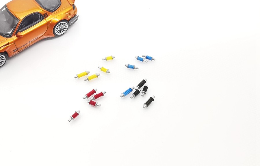 2026年选多色小弹簧模型车模减震器配件时要注意什么?