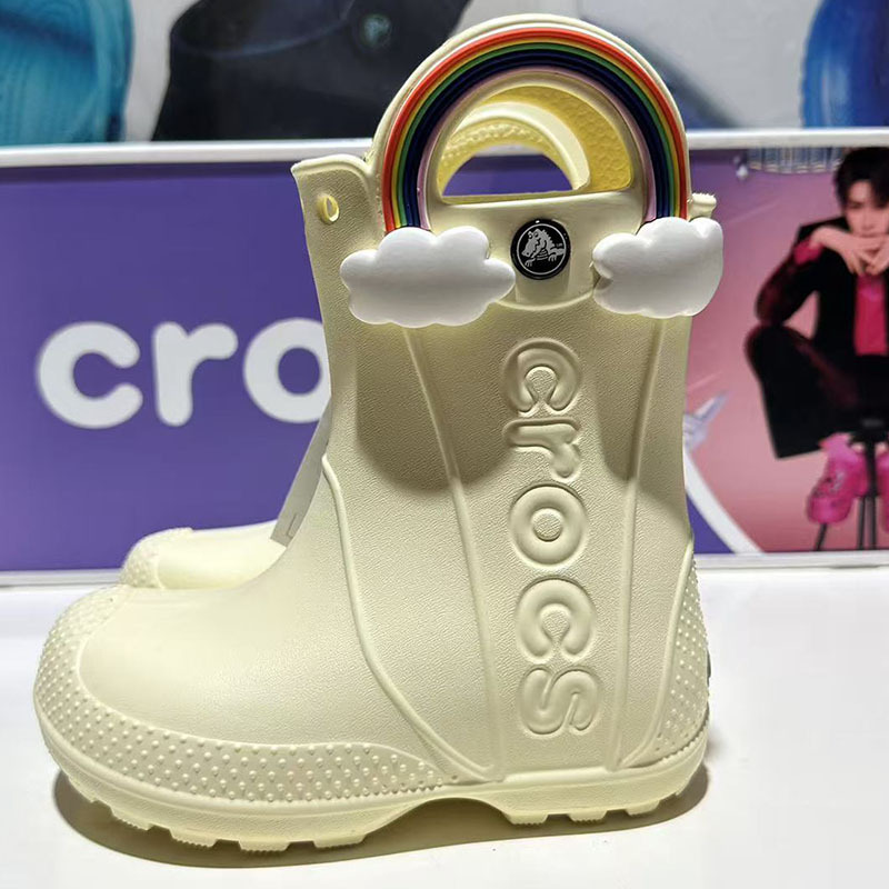 Crocs Boys' Fun School Boots Girls' Kids' Clogs Crocs Summer Rain Shoes 209079