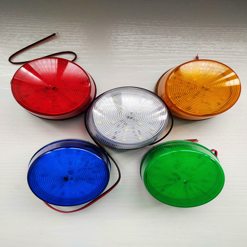 Alarm Light DC12V Stroflash Engineering Warning Explosive Signal Light Household Alarm Light without sound