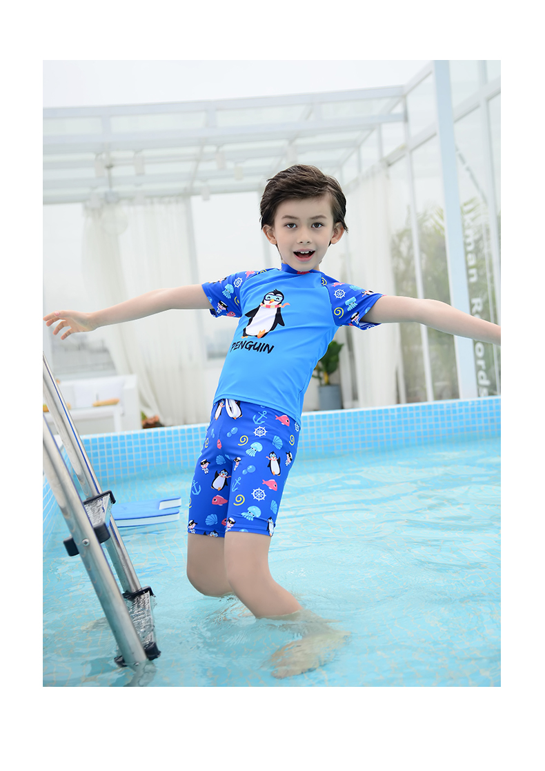 Đồ bơi trẻ em mát mẻ cho bé gái chia bé trai và bé gái học sinh đồ bơi phù hợp với đồ bơi 5-10 tuổi - Bộ đồ bơi của Kid đồ bơi cho trẻ em