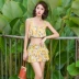 Áo tắm một mảnh kiểu áo tắm nữ bảo thủ suối nước nóng góc phẳng là mỏng cỡ lớn ngực nhỏ thu thập áo tắm gợi cảm áo tắm nữ - Bộ đồ bơi One Piece đồ bơi nữ một mảnh Bộ đồ bơi One Piece