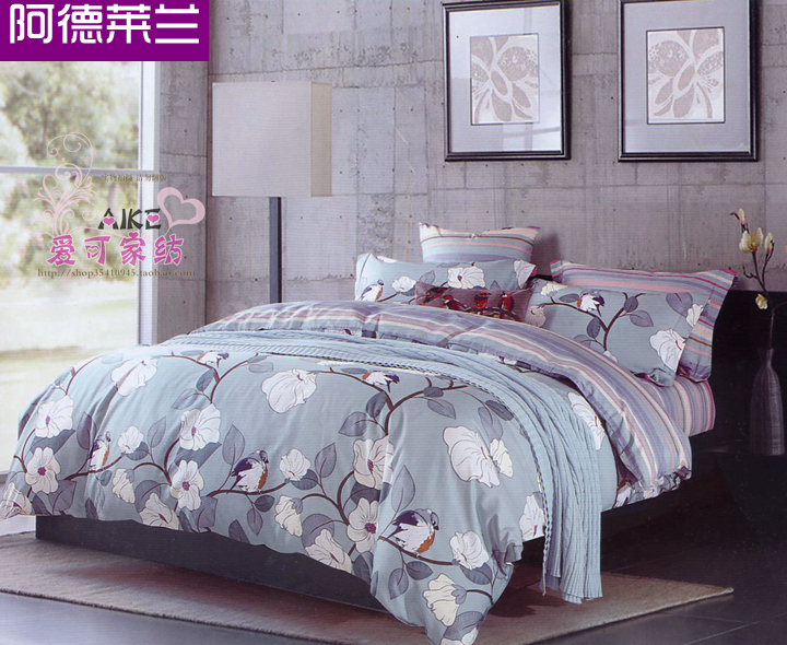 Giải phóng mặt bằng giá đặc biệt Giường đôi cotton đơn giản Ký túc xá sinh viên Giường đơn kẻ sọc đơn cotton 50 nhân dân tệ bộ ga giường đẹp