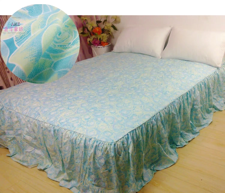 Ưu đãi đặc biệt Váy ngủ đơn mảnh Cotton Clearance trải giường ren 1,8 mét Giường cotton 1,5 mét Giường châu Âu