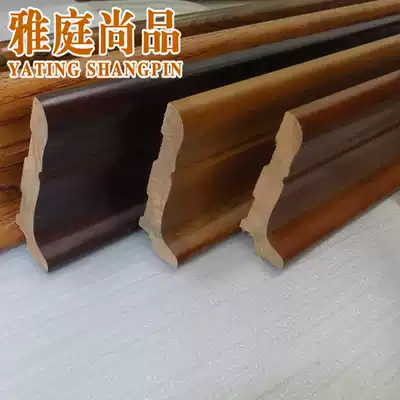 Yating Shangpin solid wood geothermal flooring special skirting board factory direct quality assurance special price