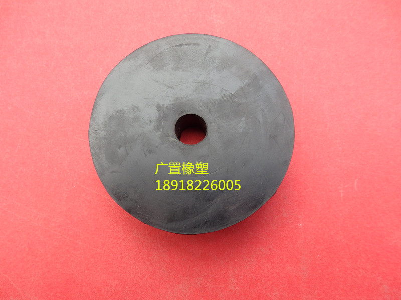 Neoprene high elastic rubber mat sheet pressure-resistant damping gasket resistant to inner diameter 25mm outer 300mm 300mm 40mm