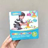 Оригинальный радужный магнитный конструктор, игрушка, США, кактус, раннее развитие