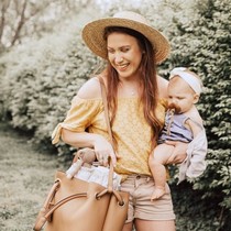 American Extravagant TOTE SAVVY MULTIFUNCTION LINER BAG DIAPER BAG MOMMY BAG (Little Mini Mini)