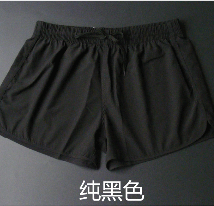 Mùa hè kích thước lớn quần short thể thao nữ lỏng lẻo duy nhất hai lớp quần khô nhanh tập thể dục chạy yoga cộng với phân bón để tăng chất béo mm200 kg quần tập yoga