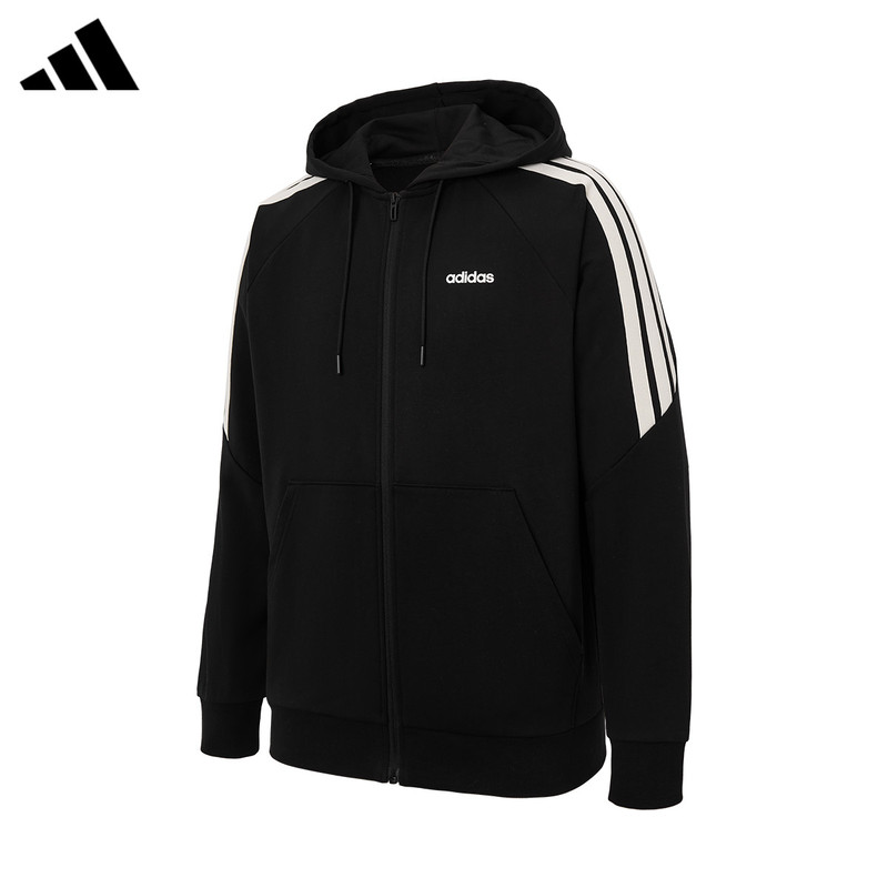 Adidas Adidas Jacket Men's Official Authentic New Style Casual Hooded Sports Jacket Ka2577