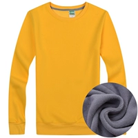 Свитшот, желтая утепленная толстовка