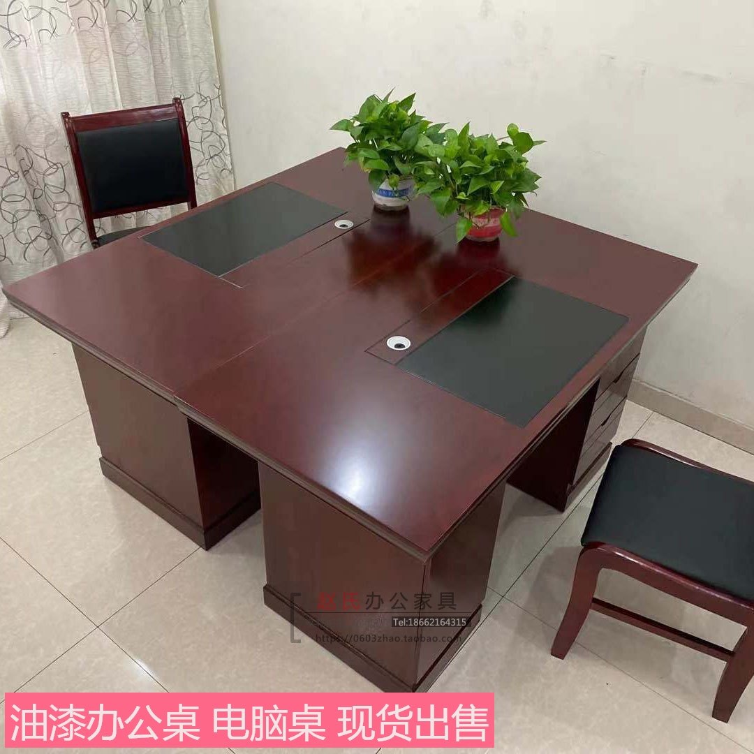 1 2 meters paint desk teachers and staff financial computer desk middle shift government village committee veneer table 1 4 meters