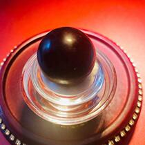  Source Qingjing special victory black anger empty line mother and son Tibetan stupa Gawu box