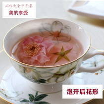 Bitter water rose crown tea head stubble premium rose tea Complete flower big flower sulfur-free Gansu Lanzhou specialty
