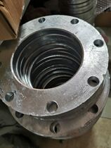 Galvanized welded flange sheet Carbon steel hot galvanized flange with hole galvanized flange sheet 80100150200