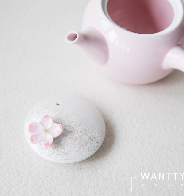 Spot Nhật Bản Arita Sakata Clear Kiln Stereo Sakura Ấm trà khẩn cấp Pot Sakura Teacup Bộ trà Nhật Bản - Trà sứ bình pha trà có lưới lọc inox