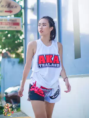 Thailand's new Muay Thai Pavilion Quick Dry Mesh Breathable Sports Men and Women's Fighting Sanda Fighting Football Vest