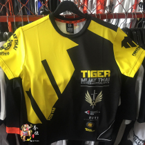 19-year new Thai Phuket Tiger Muay Tiger Muay training quick-dry men and women short sleeves