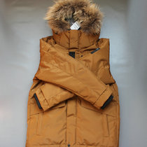 21 Korean version Winter thickened mid-length outdoor leisure sports goose down clothes GTX waterproof pop outwear youth Lianhood