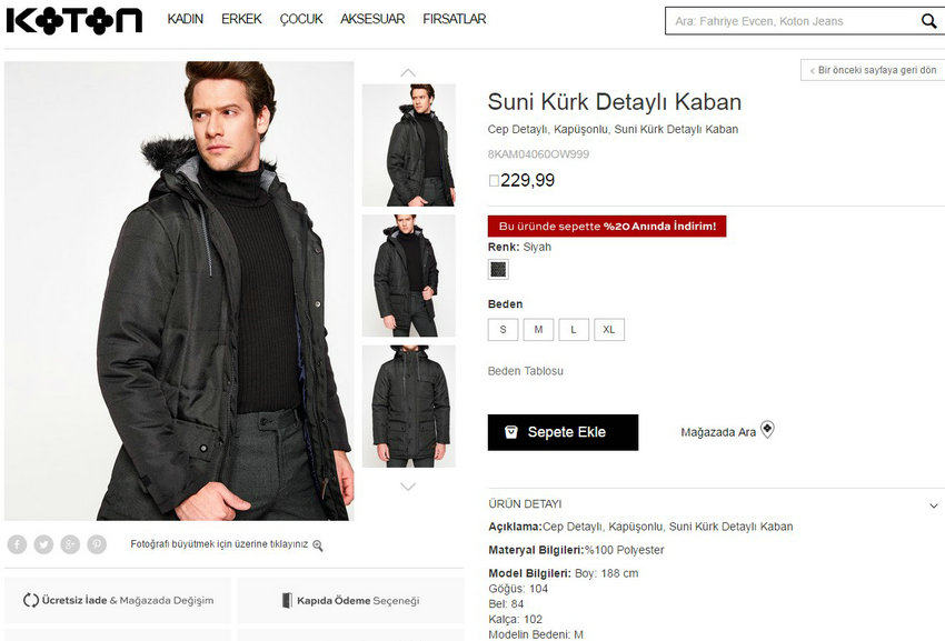 Turkey outdoor leisure men's thickened medium and long version of the frock sweater windproof snow ski riding student small size