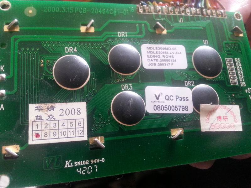 MDLS20464D-06 MDLS20464D-06 MDLS20464-LV-G-LED04G PCB-20464C#1-01 KL SN102
