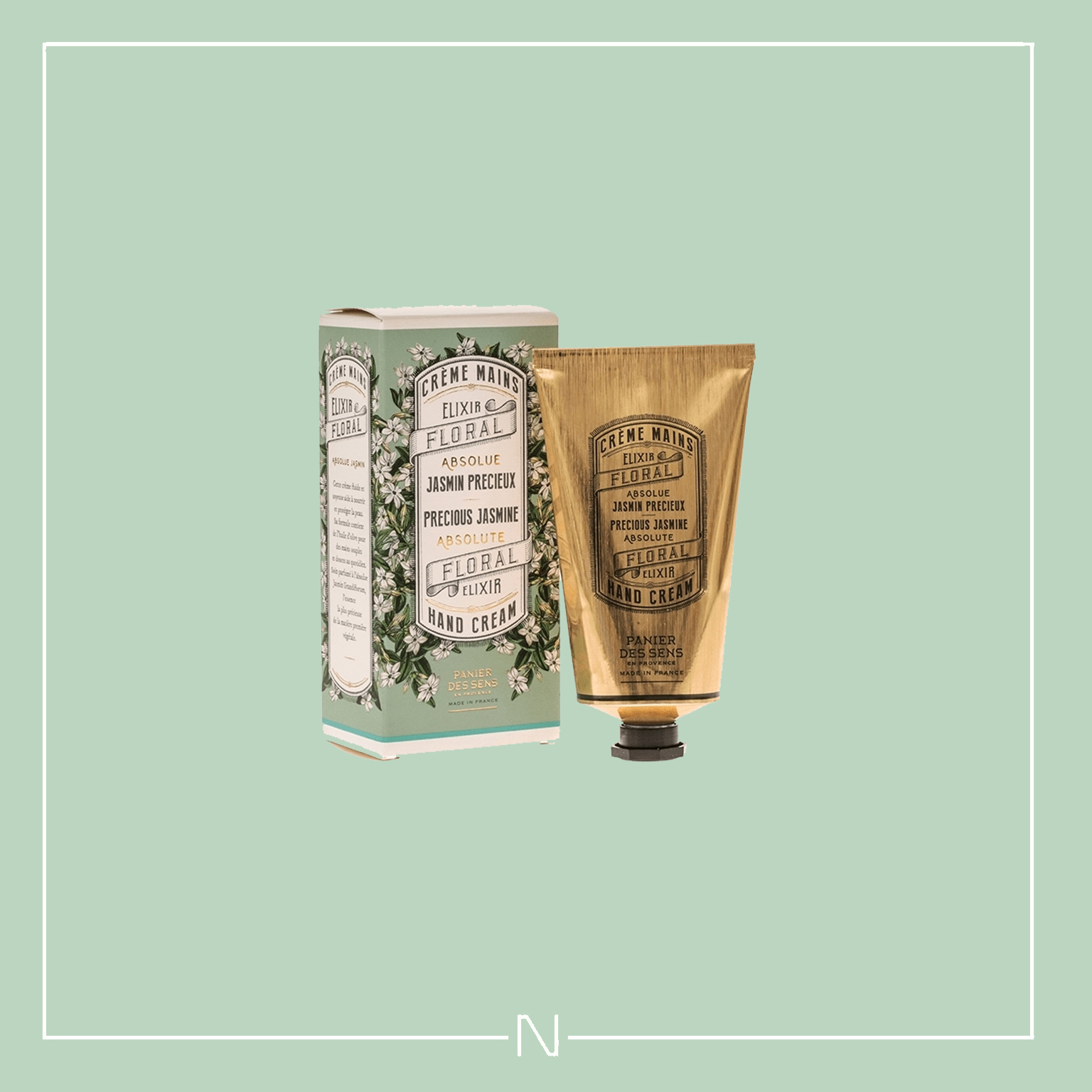 Nanfa Manor Panier Des Sens fragrance moisturizes hands cream 75ml jasmine rose grapes