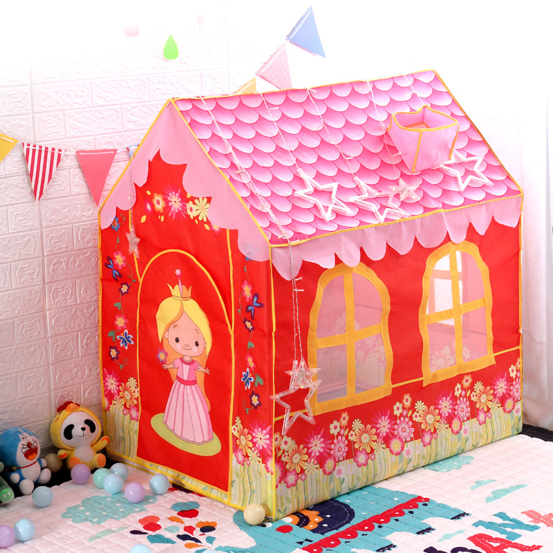 Children Tent Portable Oversize House Marine Ball Toddler House Toys House of Fancy House Wine Game House Supermarket