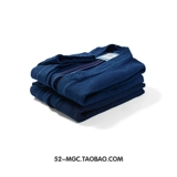 Ameaha Kaizao ручной завод Blue Dye Indigo японский стиль в стиле японского стиля в основном ретро кардиган тяжелее наложница Ким Ким