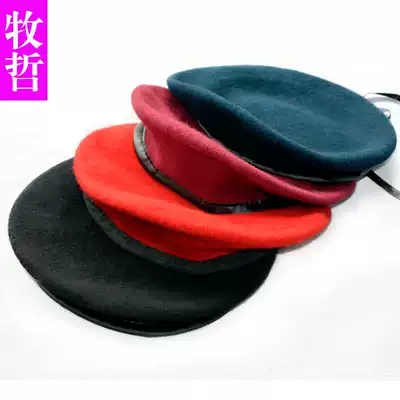 Work clothes hat security summer mesh beret multi-function cap security property hat hotel door boy's hat