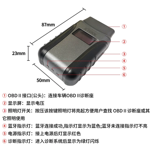 Langren D7 Диагностика детекторов автомобилей прибор Универсальный диагностический поддержаний