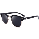 Мужские трендовые ретро солнцезащитные очки, по фигуре