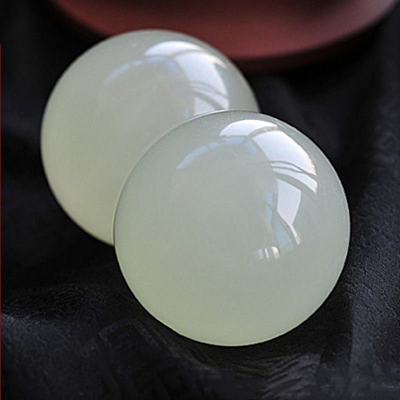Jade Handball Aged Fitness Ball Holding Ball Geriatric Massage Health Hand Turned Hand Play Piece Hand Pan Solid Iron Ball