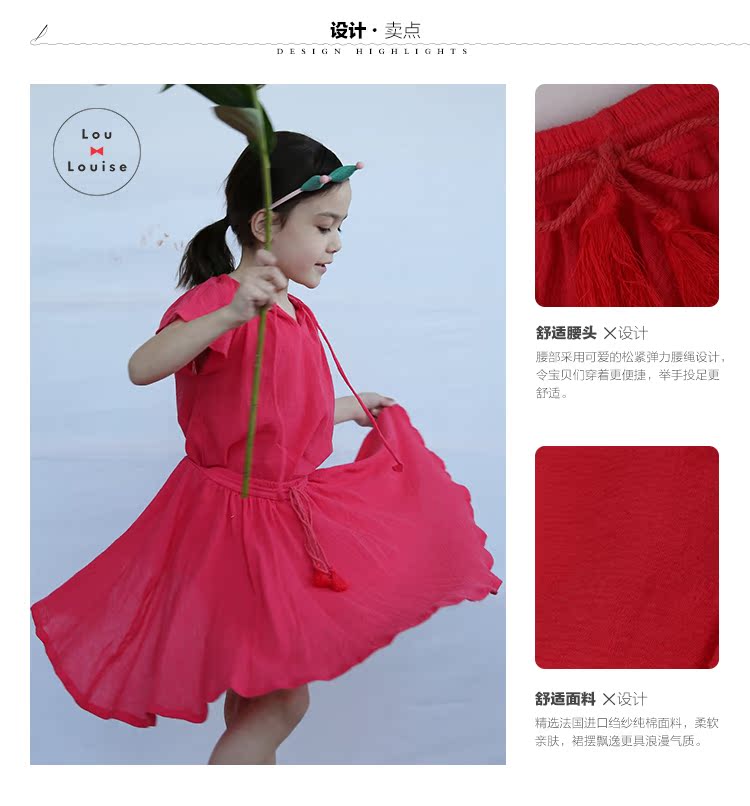 Jupe pour fille LOU &AMP LOUISE - Ref 2050977 Image 19