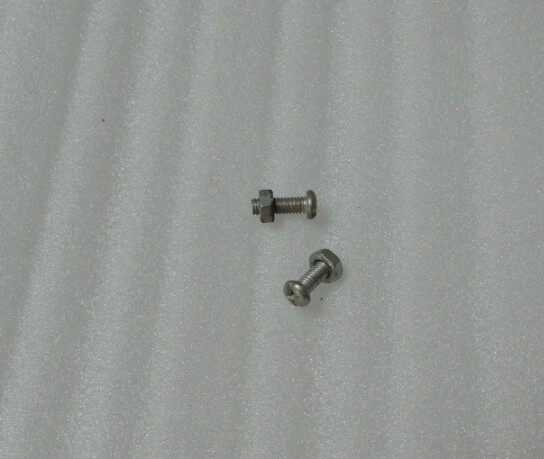 Cross semi-round head screw screw M4*10mm long mounting screw with nut