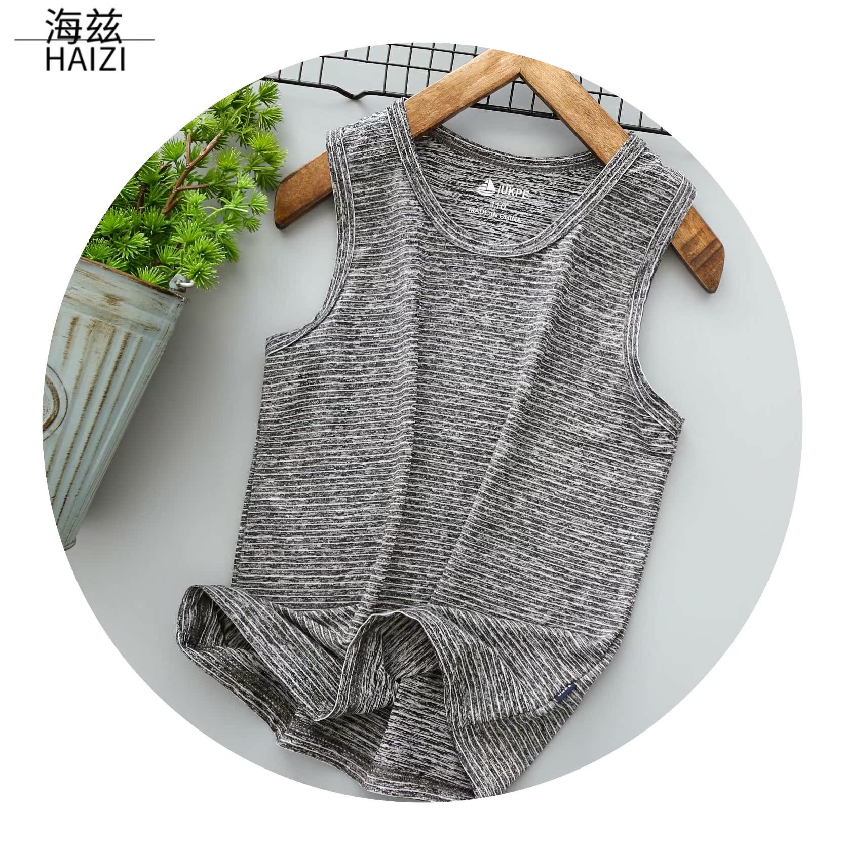 Hiz childrens mùa hè mô hình mỏng mới vest ở tốc độ con thể thao khô mồ hôi cậu bé lớn vest trẻ nhỏ không tay.