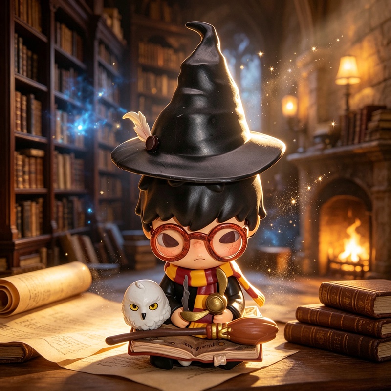 Ono Modified Harry Potter Wizard Genuine Blind Box Second-Generation Model Handmade DIY Figure