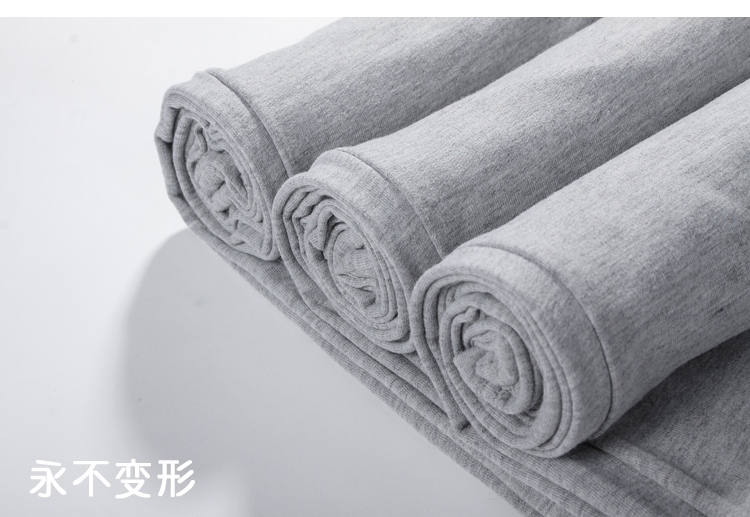 Mùa thu và mùa đông cộng với quần nhung dày thể thao quần tây nam quần cotton giản dị thanh niên thẳng rộng cỡ lớn chạy quần quần kaki nam ống đứng