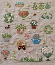 2022 Takumi Maru summer new embroidery yula series DIY handmade material bag
