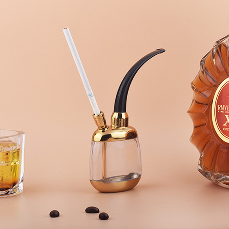 YIYO creative two use type water smoke bucket portable water smoke pot filter water smoke bucket water smoke pipe multifunction fine smoke tobacco bag