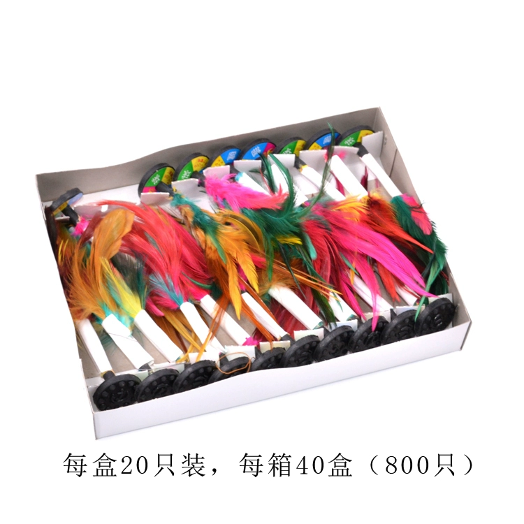 Taicang Xinjian thương hiệu lông vũ bụi hoa bóng XJ-206 sinh viên xúc xắc trò chơi Gardenia hoa thử bóng - Các môn thể thao cầu lông / Diabolo / dân gian