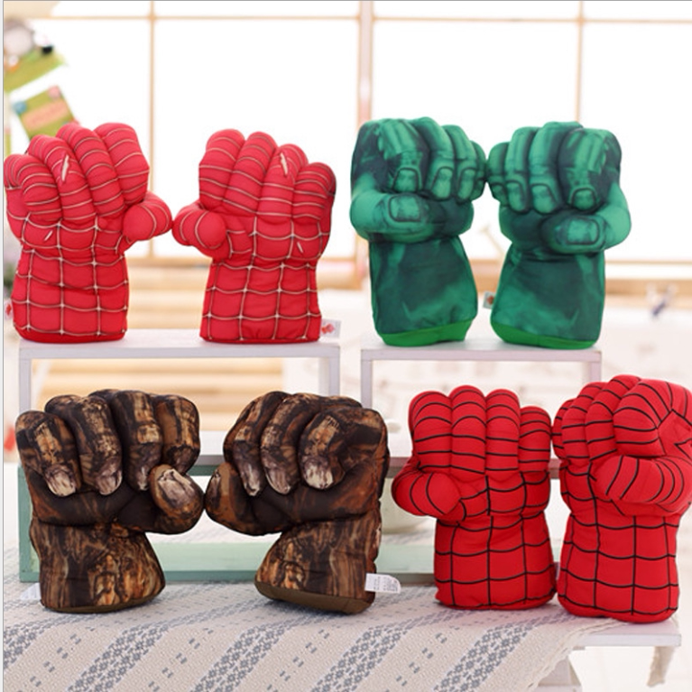 Christmas New Year Boy Birthday Present Superhero Spider-Man Hulk Fist Boxing Gloves