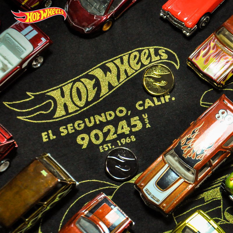 风火轮 hotwheels 官方授权 合金胸针首版 超宝镀金 普宝镀银徽章详情6