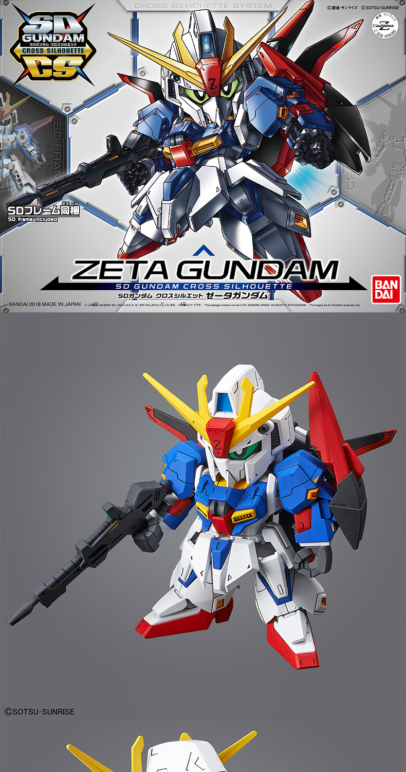 Mô hình Bandai SDCS ZETA lên đến Z lên đến - Gundam / Mech Model / Robot / Transformers gundam hg giá rẻ