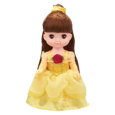 Игрушка-аниме 版权到期 英雄玩具 妮妮与沙奈系列 沙奈姐姐迪士尼-贝儿公主套装