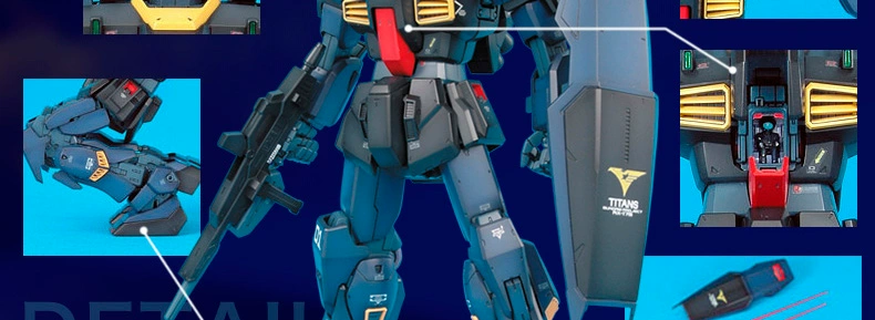Bandai BANDAI Model 1 100 MG Mk-II TITANS Phiên bản 2.0 Gundam Gundam - Gundam / Mech Model / Robot / Transformers