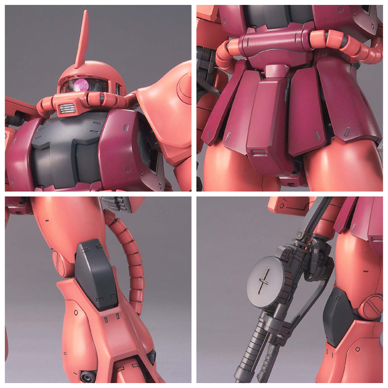 Bandai Model 1 100 MG MS-06S Slagu Zagusia Máy đặc biệt Phiên bản 2.0 ZAKU II - Gundam / Mech Model / Robot / Transformers mô hình robot gundam