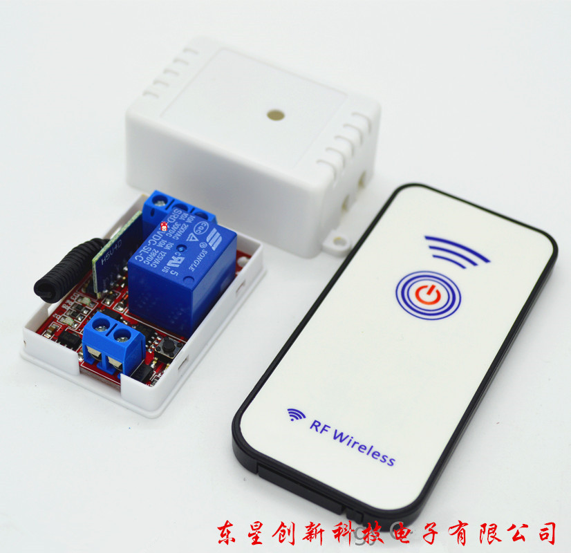 1-way 24V wireless module 1 key wireless remote control 433M remote control learning-type module wireless remote control switch